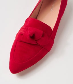 DEEZ DF RED SUEDE
