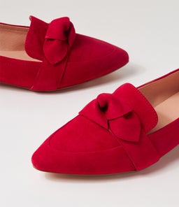 DEEZ DF RED SUEDE