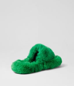 SNOOZE DF EMERALD FAUX FUR