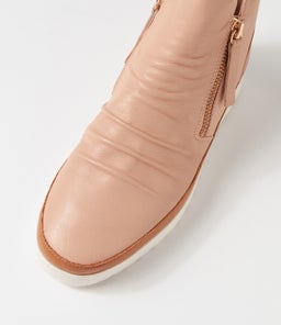 ABARCY DF DK NUDE DK TAN LEATHER