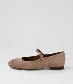 CURIOUS DF TAUPE SUEDE