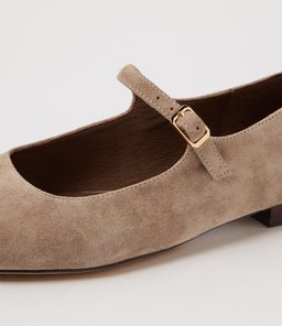 CURIOUS DF TAUPE SUEDE