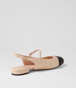 CLEMEN DF BLACK CREAM LEATHER