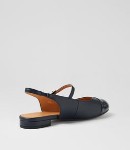 CLEMEN DF NAVY PATENT LEATHER