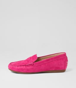 ELIAN DF FUCHSIA SUEDE
