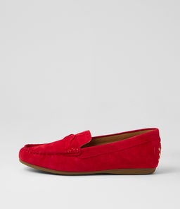 ELIAN DF RED SUEDE