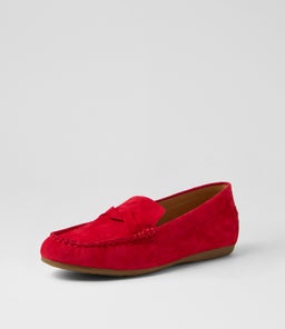 ELIAN DF RED SUEDE