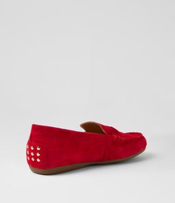 ELIAN DF RED SUEDE