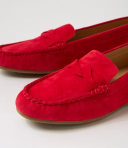 ELIAN DF RED SUEDE