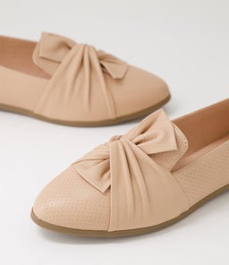 LURNAH DF DK NUDE LEATHER