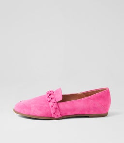 LIDINA DF BRIGHT PINK SUEDE