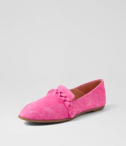 LIDINA DF BRIGHT PINK SUEDE