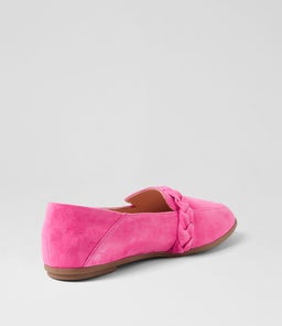LIDINA DF BRIGHT PINK SUEDE
