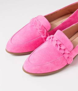 LIDINA DF BRIGHT PINK SUEDE