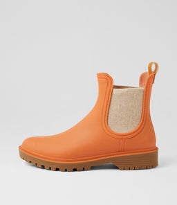Laurina2 Burnt Orange Ankle Boots Laurina2 Burnt Orange Ankle Boots