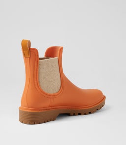 LAURINA2 DF BURNT ORANGE GUMBOOT