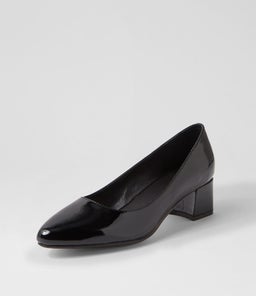 OLEDIA DF BLACK PATENT LEATHER