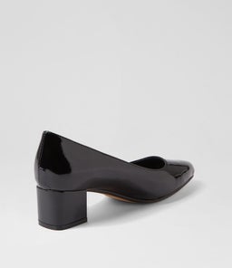 OLEDIA DF BLACK PATENT LEATHER