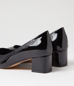OLEDIA DF BLACK PATENT LEATHER