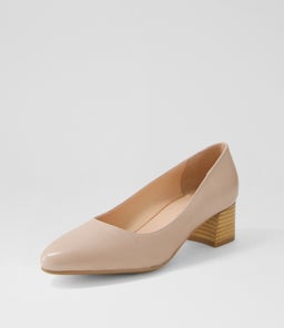 OLEDIA DF CAPPUCCINO NATURAL HEEL LEATHER