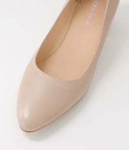 OLEDIA DF CAPPUCCINO NATURAL HEEL LEATHER
