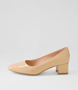 OLEDIA DF NUDE PATENT LEATHER