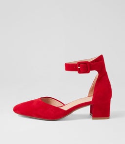 OSTAN DF RED SUEDE