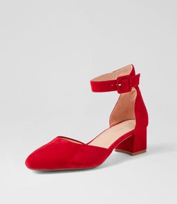 OSTAN DF RED SUEDE