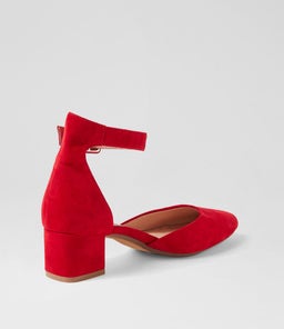 OSTAN DF RED SUEDE