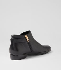 RORE DF BLACK BLACK HEEL LEATHER