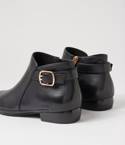 RORE DF BLACK BLACK HEEL LEATHER