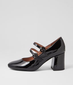RAID DF BLACK PATENT LEATHER