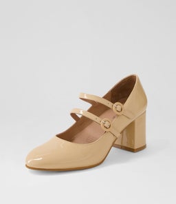 RAID DF NUDE PATENT LEATHER