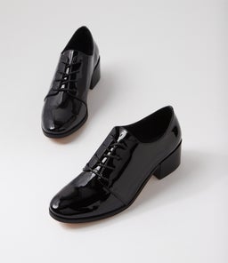 SERFINA DF BLACK PATENT LEATHER