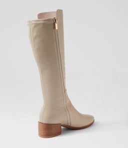 SIMSIN DF ALMOND LEATHER STRETCH SMOOTH