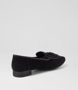 TADA DF BLACK SUEDE LEATHER