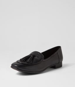 TADA DF BLACK LEATHER PATENT