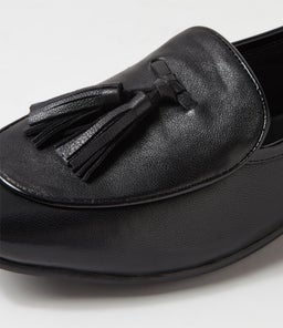 TADA DF BLACK LEATHER PATENT