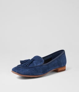 TADA DF NAVY SUEDE LEATHER