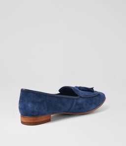 TADA DF NAVY SUEDE LEATHER