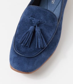 TADA DF NAVY SUEDE LEATHER