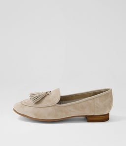 TADA DF TAUPE SUEDE LEATHER