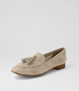 TADA DF TAUPE SUEDE LEATHER