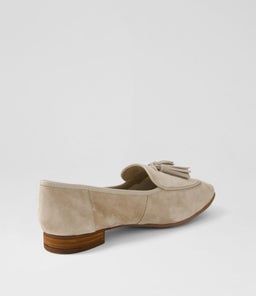 TADA DF TAUPE SUEDE LEATHER