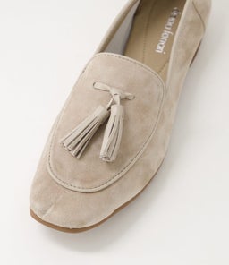 TADA DF TAUPE SUEDE LEATHER