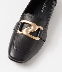 TRUEMAN DF BLACK LEATHER