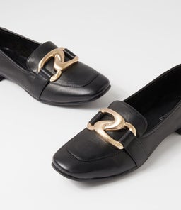 TRUEMAN DF BLACK LEATHER