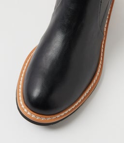 TURELIA DF BLACK MULTI SOLE STRETCH SMOOTH