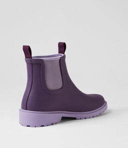 SPLASHY DF GRAPE LILAC GUMBOOT