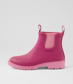Splashy Plum Blossom Gumboot Ankle Boots Splashy Plum Blossom Gumboot Ankle Boots